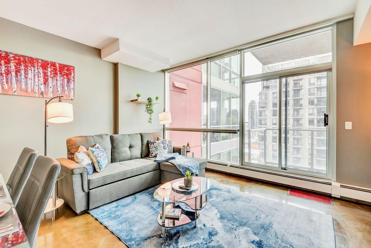 YYC Modern 2Br Condo - King Bed - Downtown City Views מראה חיצוני תמונה